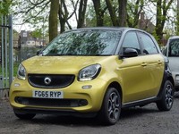 2015 smart forfour 1.0 Prime Premium 5 Door HATCHBACK Petrol Manual