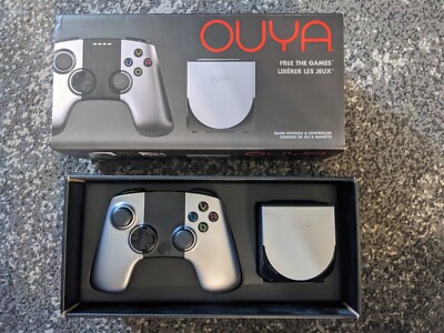 Ouya Game Console in box with controller. Tested and working.