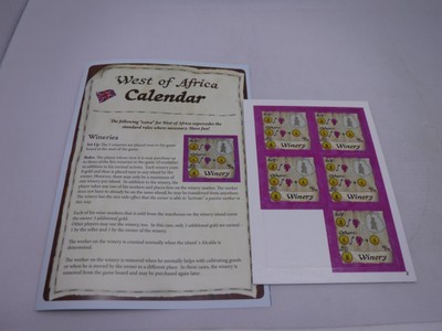 West of Africa Winery Expansion Promo Brettspiel 2016 Board Game GM5867