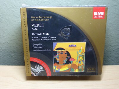 Verdi: Aida (CD, Sep-2001, 3 Discs, EMI Music Distribution) Brand New