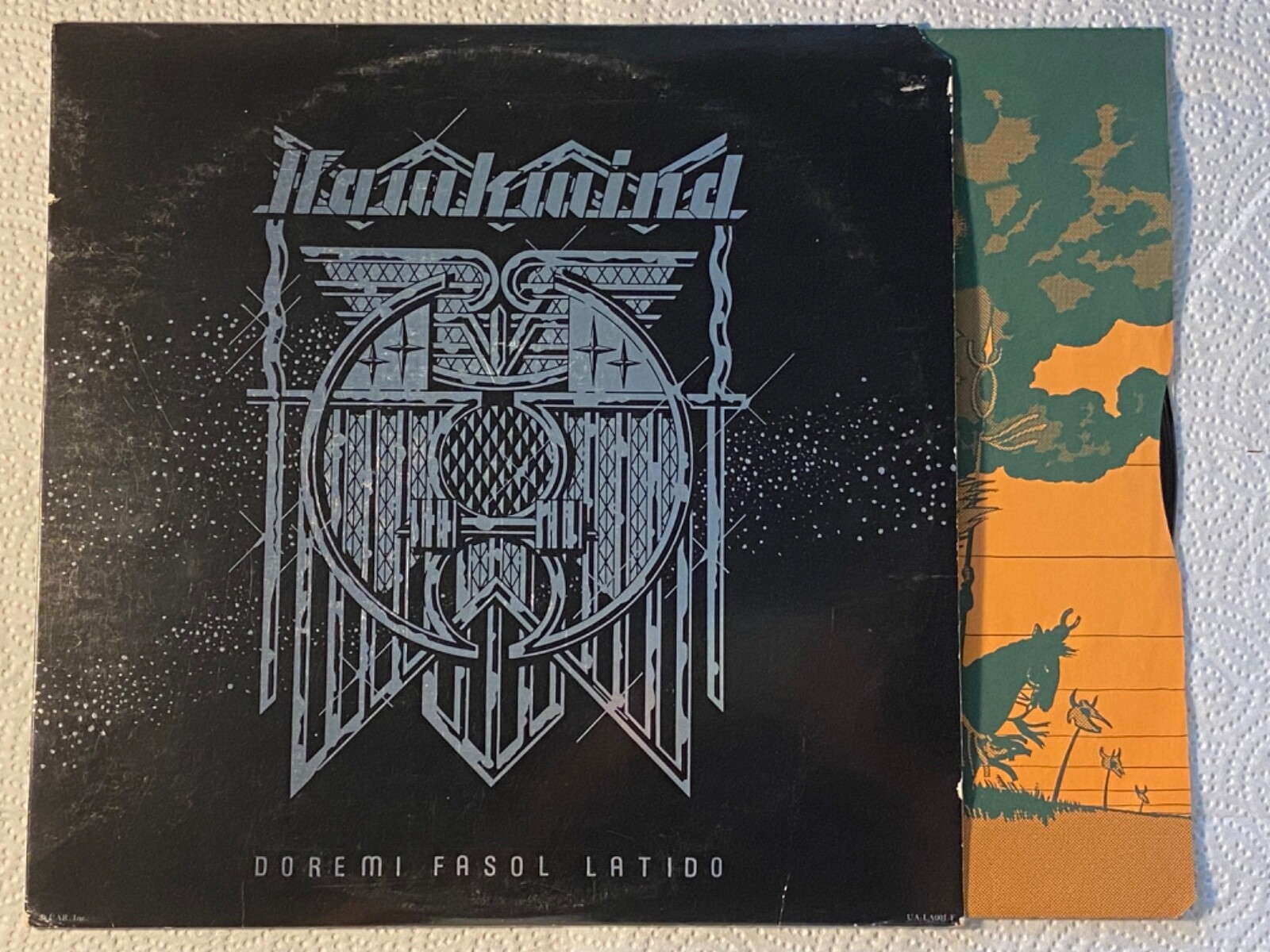 Hawkwind - Doremi Fasol Latido US orig' United Artists LP