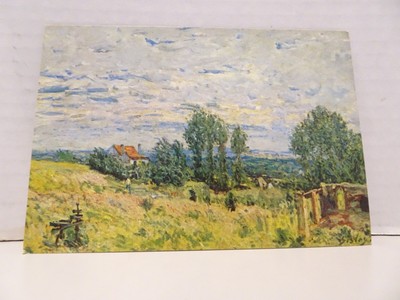 Vintage Postcard Art Print Alfred Sisley The Brickfield Holland Unposted
