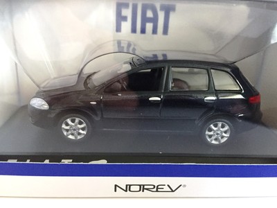 Fiat Nuova Croma 2005 Metallic Blue 1:43 NOREV / DIECAST MODEL CAR -771048
