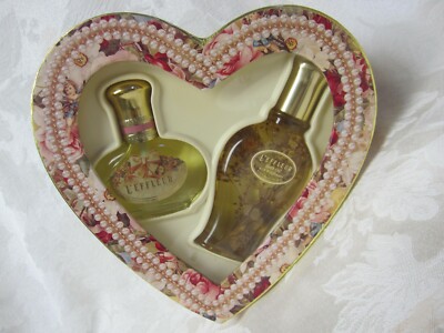 SUPER RARE VINTAGE COTY L'EFFLEUR PARFUM 1.25 OZ & BATH OIL SET NEW IN BOX