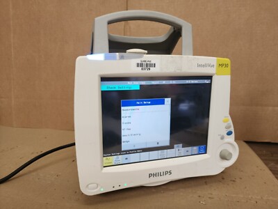 Philips IntelliVue MP30 Color Patient Monitor Touch Screen - Working - #3