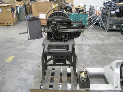 Graphotype 6381 580565 Electric Addressograph Dog Tag - For Parts Or Repair