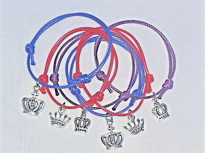 6 KING CHARLES III CORONATION FRIENDSHIP BRACELETS street party, party bags