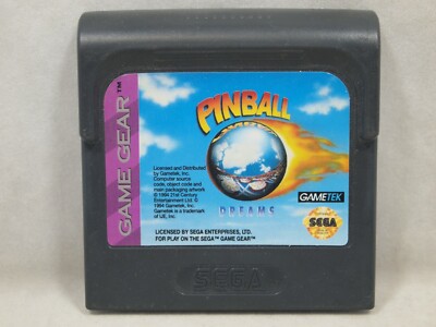 Pinball Dreams (SEGA Game Gear) Authentic Cart Only