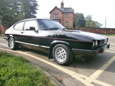 Ford Capri 2.8 injection Black 1983