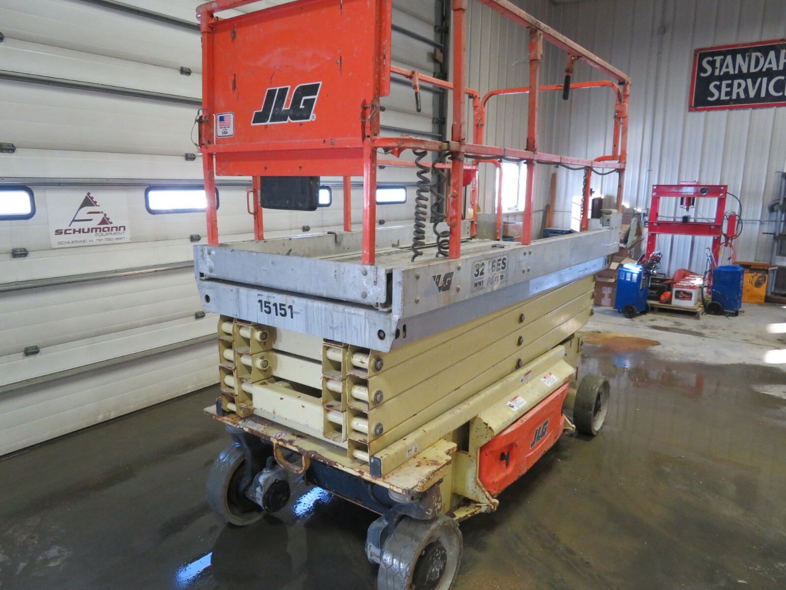 2011 JLG 3246ES 32' Electric Scissor Lift Aerial Manlift Platform genie Iowa