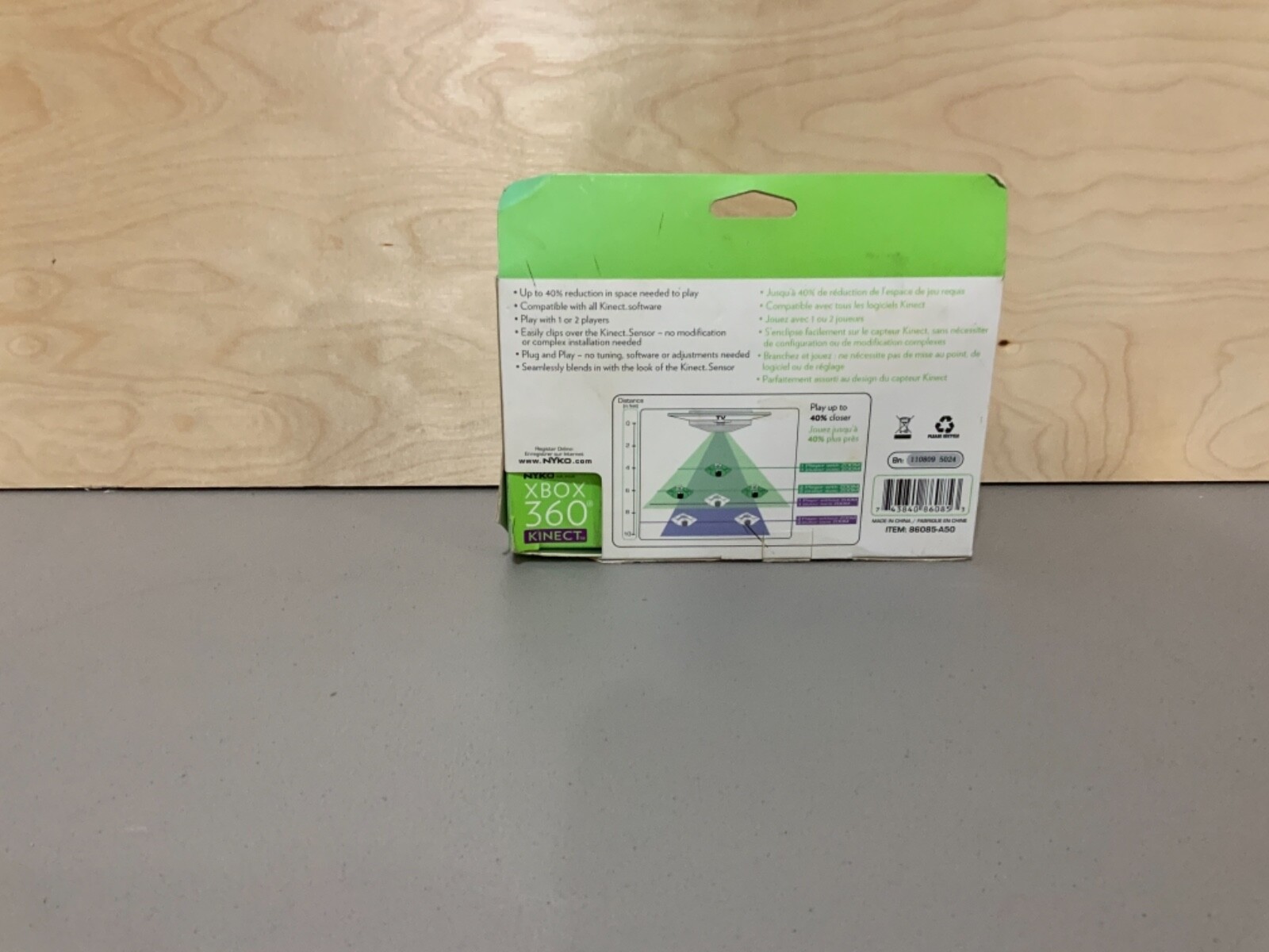 Nylon Zoom Xbox 360 Kinect New in Box