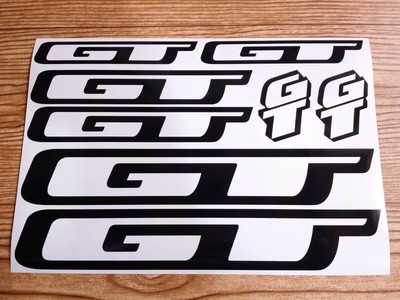 gt bike stickers decals