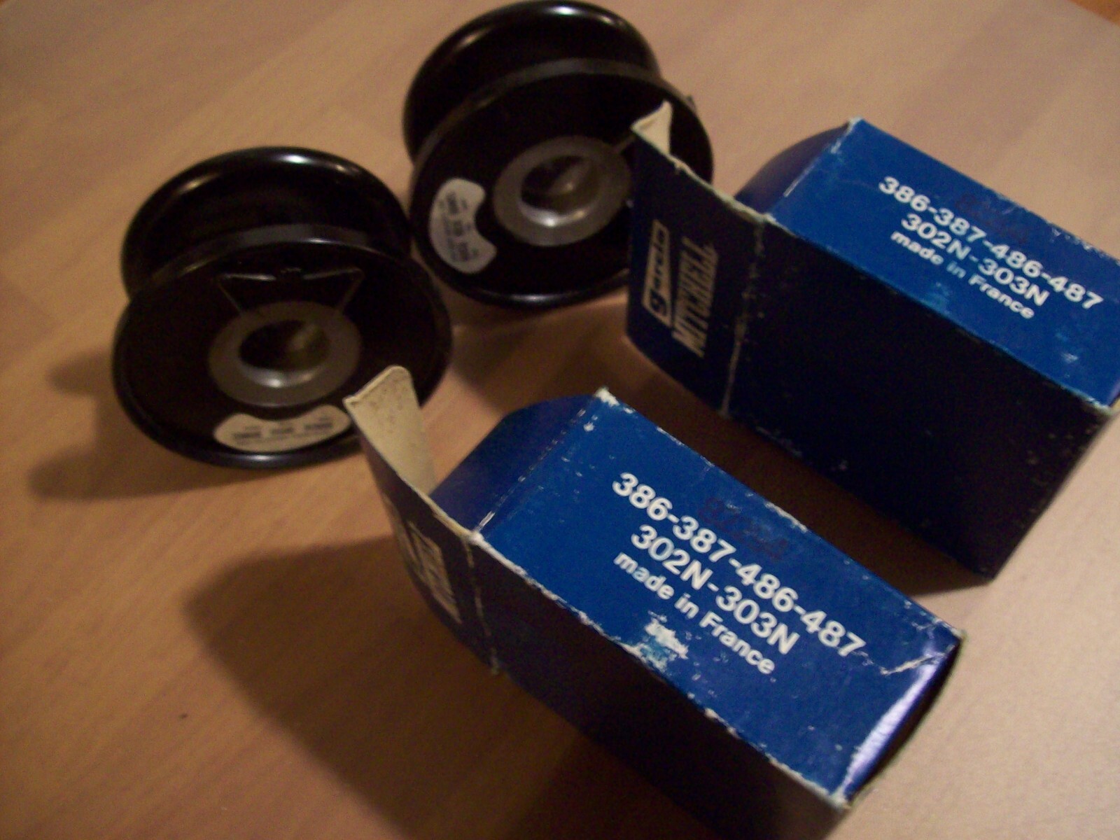 2- NOS Garcia Mitchell 302N 386 387 486 487 FISHING REEL SPOOLS NIB 82294