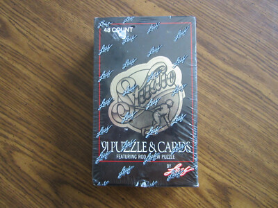 1991 Leaf Studio Sealed Hobby Box, Rod Carew Puzzle, 48 Sealed Packs
