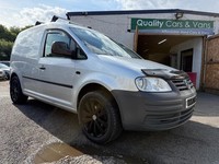 2010 60 VOLKSWAGEN CADDY 1.9 TDI PD 104PS SILVER MINT FSH 2 KEYS TOWBAR PX SWAPS