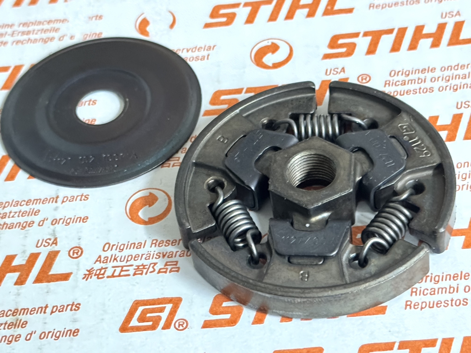 STIHL OEM CLUTCH 1123-160-2050 : STRIPPED NEW MS 170 180 250 210 230 C 251 191 - Picture 1 of 3