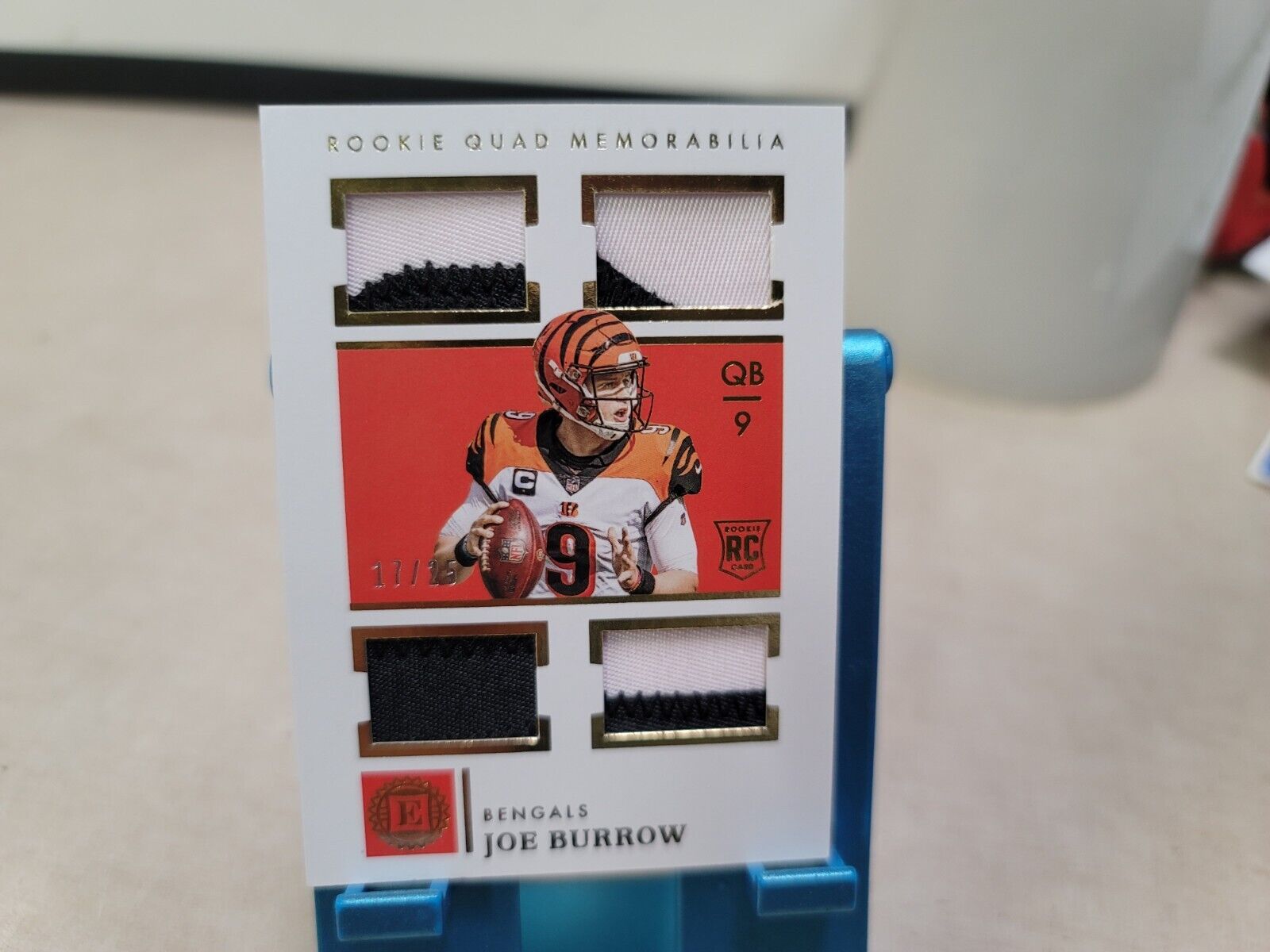 2020 Panini Contenders Joe Burrow Playoff Rookie RC Auto