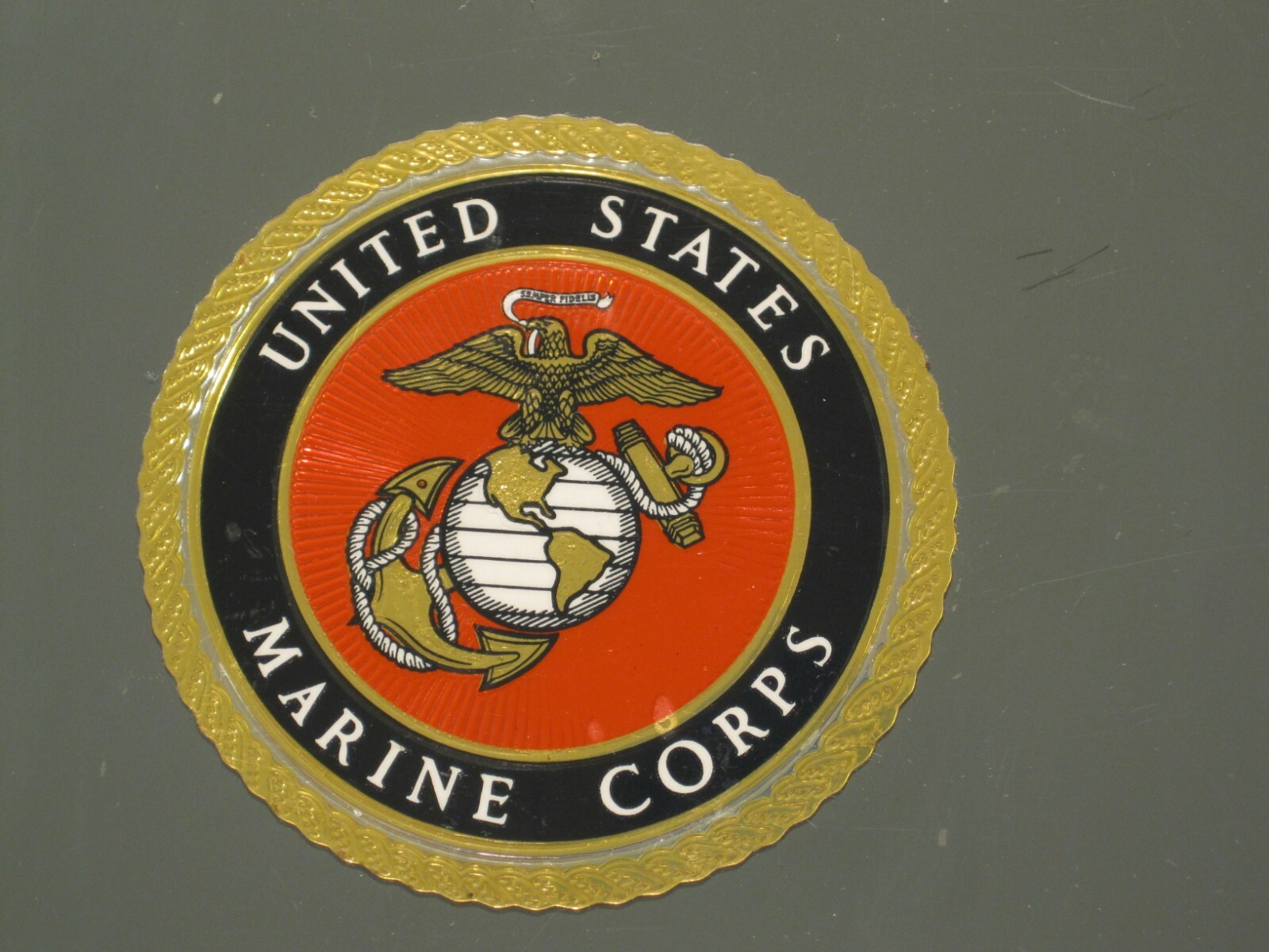 United States Marine Corps Cash Change Box Steelmaster USA No. 10 Art Steel Co.