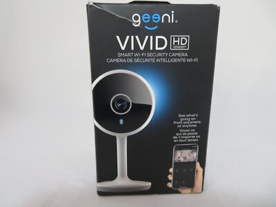 Geeni Vivid 1080p HD Smart Indoor Home WiFi  Security Camera with Voice Control