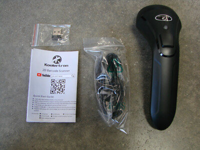 Koolertron 2D CMOS  Wireless/Wired USB Barcode Scanner