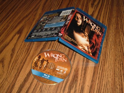 Wrong Turn 2003 Blu-ray Horror Slasher Rob Schmidt Very rare copy cannibals cult