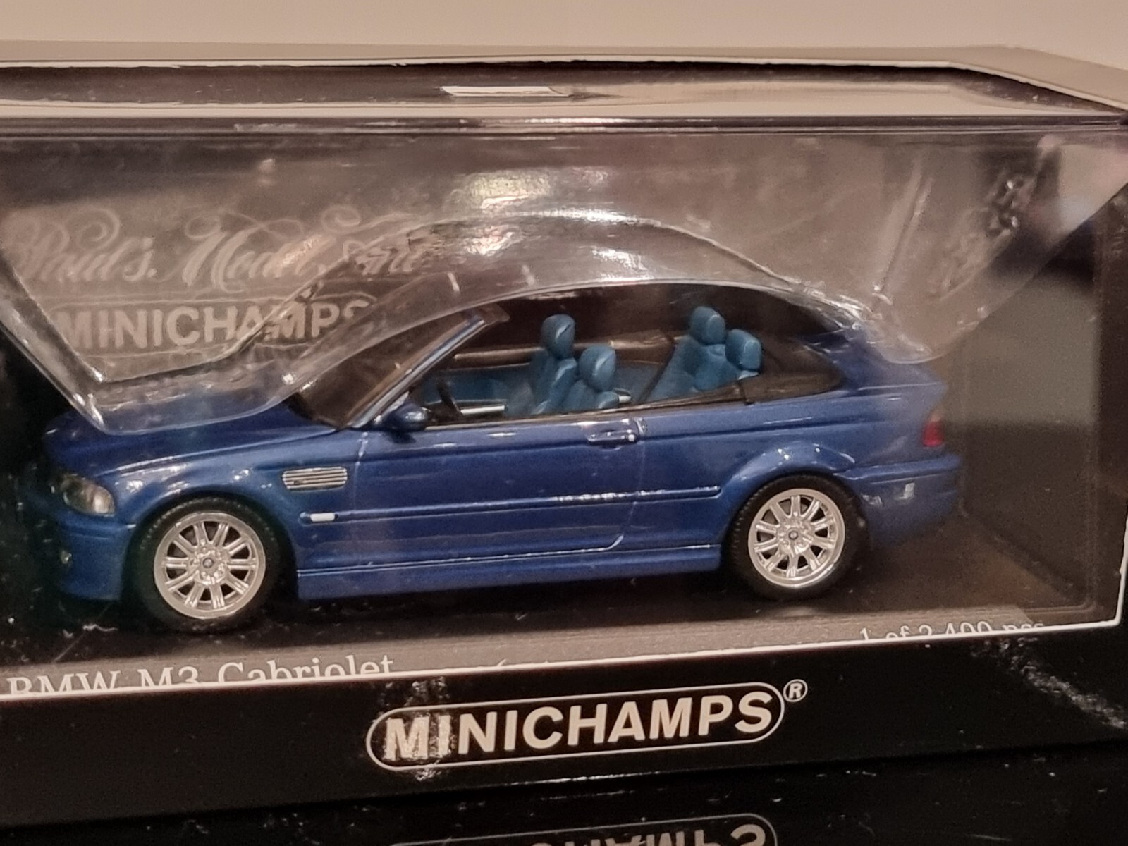 BMW M3 Cabrio コンバーチブル ミニカー1/43 1:43 BMW M3 Cabrio BMW M3 Convertible Silver Die Cast Model