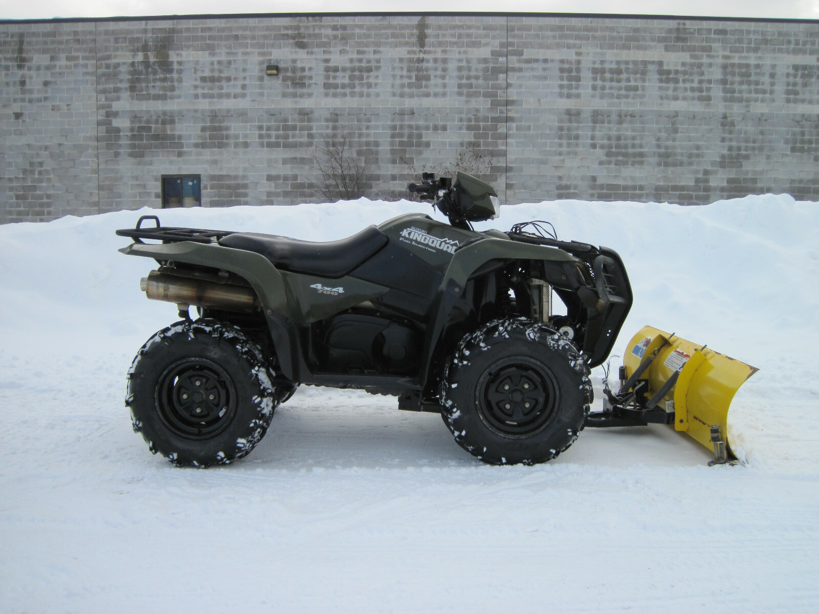 2006 SUZUKI KINGQUAD 700 EFI 4X4 LOW MILES PLOW CHEAP SHIPPING KING QUAD RUNNER