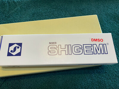 Shigemi NMR microtube set matched for DMSO-d6 5mm