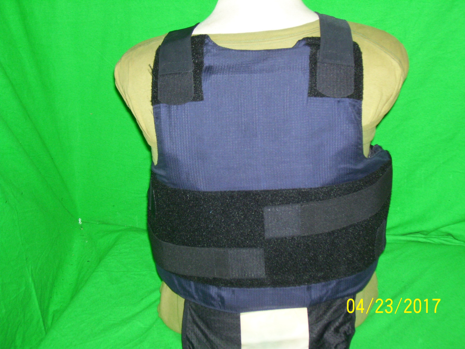 Sfriland Body Armor Bullet Proof Vest Level IIIA XL-SH GOOD Cond 2010+FREE PLATE