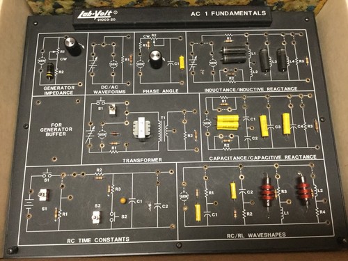 Lab-Volt Interface Board AC 1 Fundamentals Labvolt 91003-00