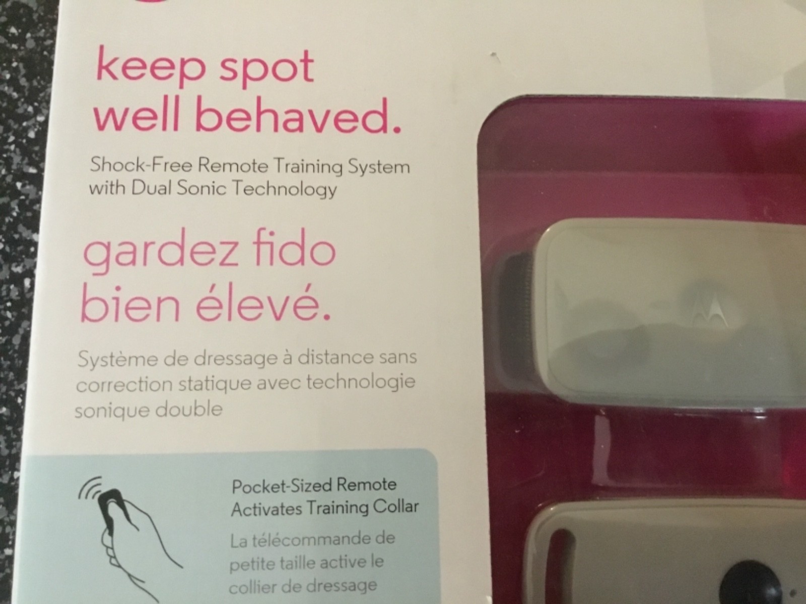 PetSafe Motorola TRAINER200U Shock-Free Collar and Remote Pet Training System