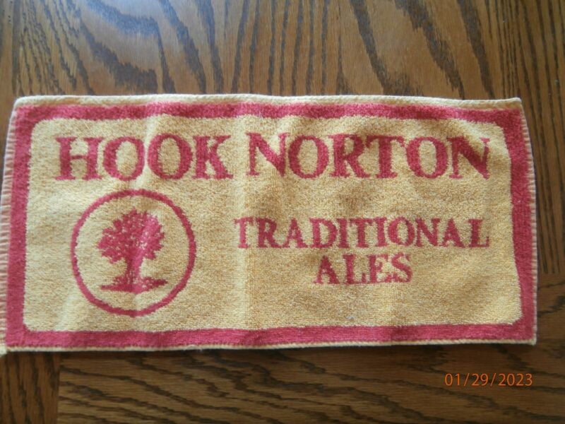 HOOK NORTON TRADITIONAL ALES BRITISH BAR TOWELS