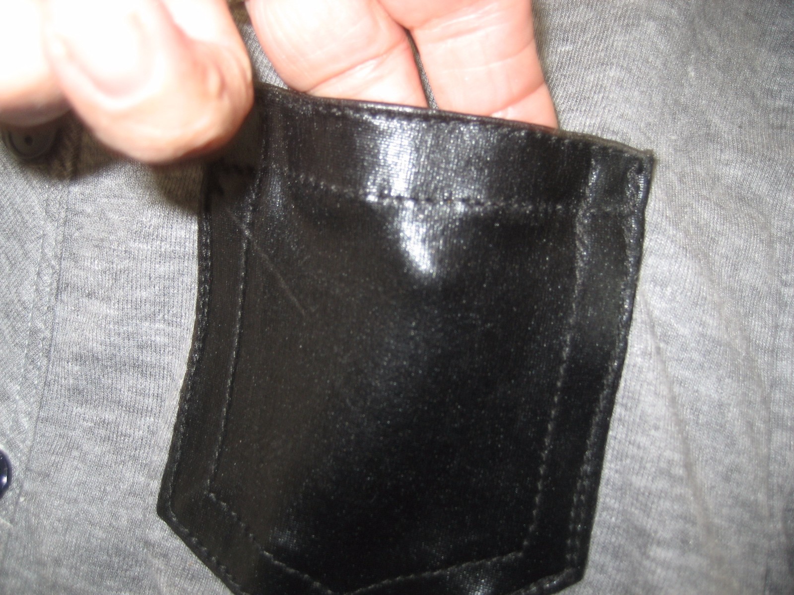 Boys 6 Gray Black JAGGED CULTURE Cardigan Knit SWEATER Cotton Faux Leather CROWS