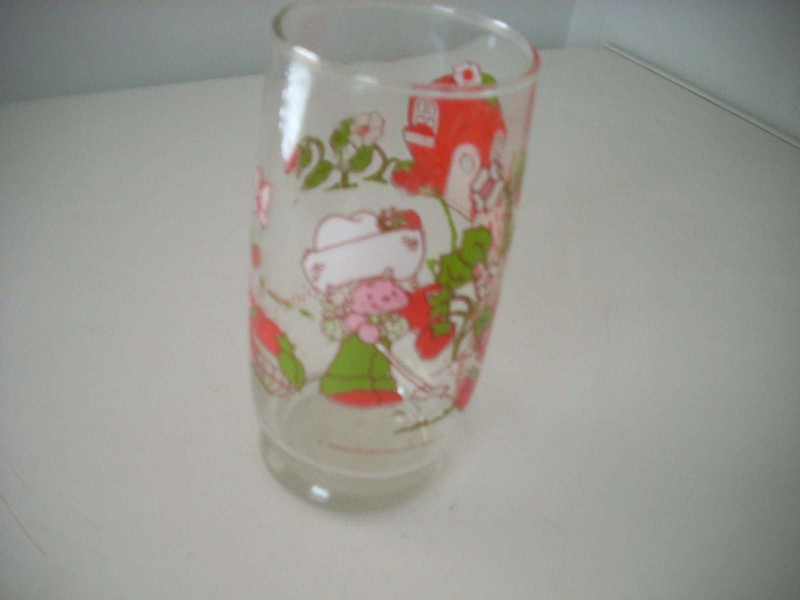 American Greetings Strawberry Shortcake Glass, It's The Berries 1983