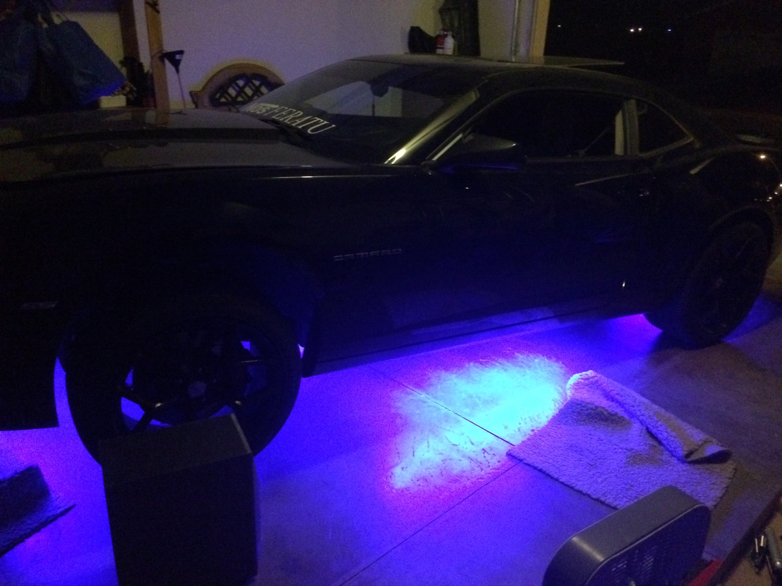LEDGlow Blue LED Underbody Underglow Under Car Neon Light Kit w 4 Tubes