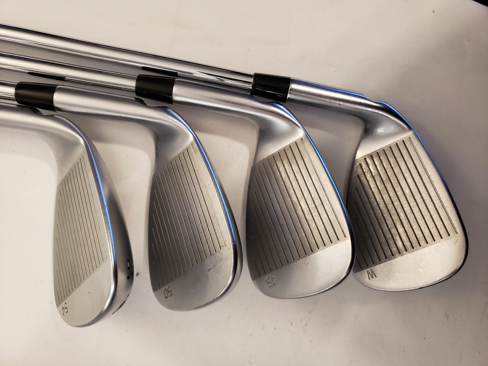 Used Ping G430 Iron Set (5-PW, 45, 50) 8 Irons - Blue - AWT 2.0 - Stiff - LH