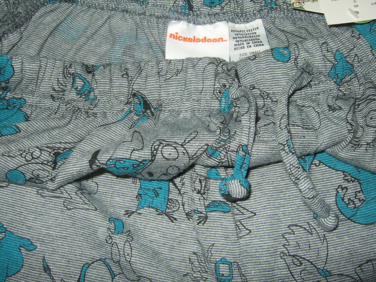 Men's Sm Rocko's Modern Life Nickelodeon Pajamas Lounge Sleep Pants PJ's Cartoon