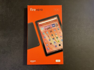 Amazon Fire HD 10 (13th Generation) 32GB, Wi-Fi, 10.1'' - Black New Sealed