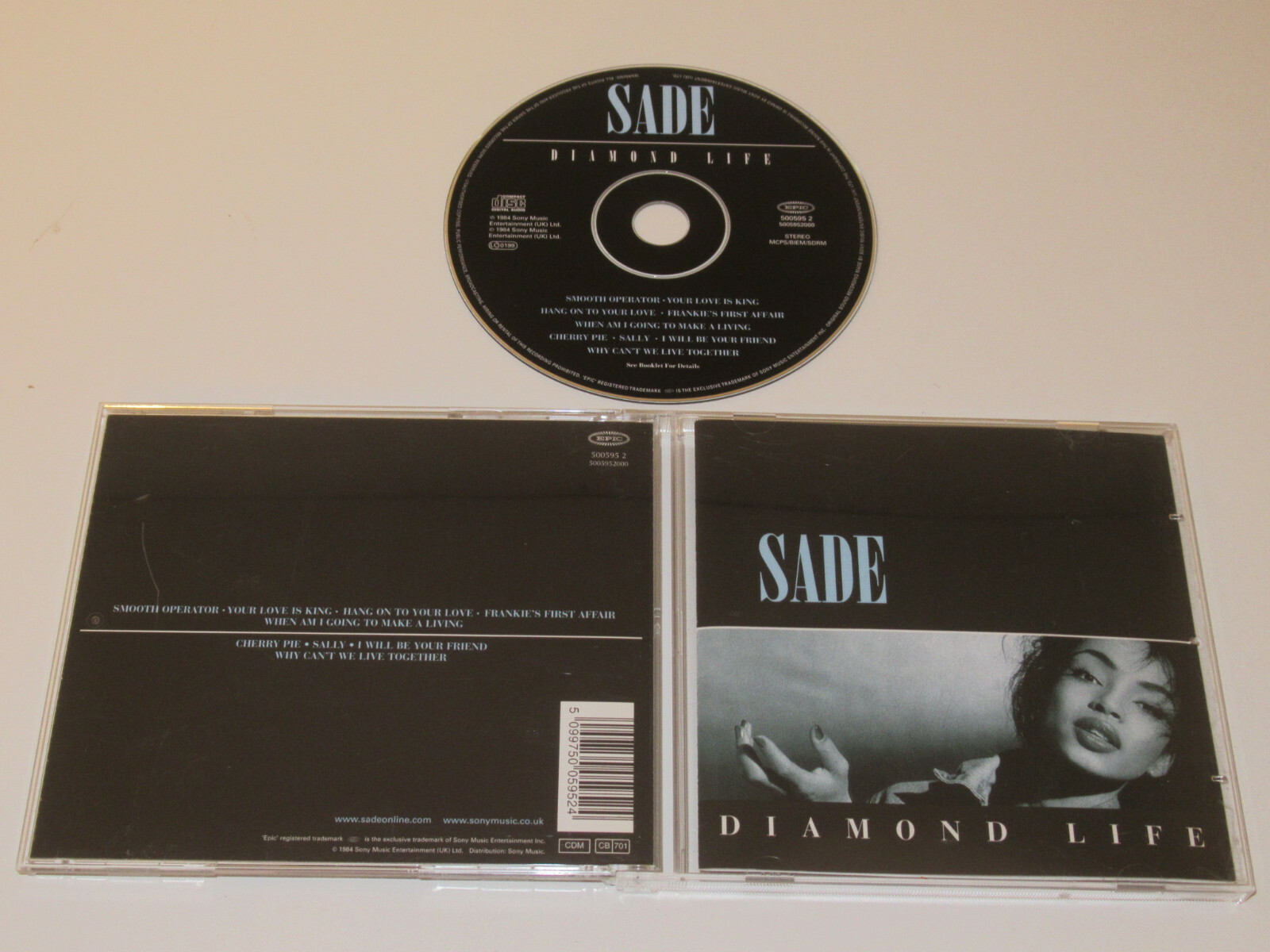 Sade – Diamond Life / Epic – 500595 2 CD ALBUM | eBay