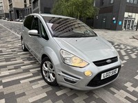 2013 FORD S - MAX TITATANIUM 1.6 TDCI DIESEL 6 SPEED MANUAL 7 SEATER SILVER 5dr