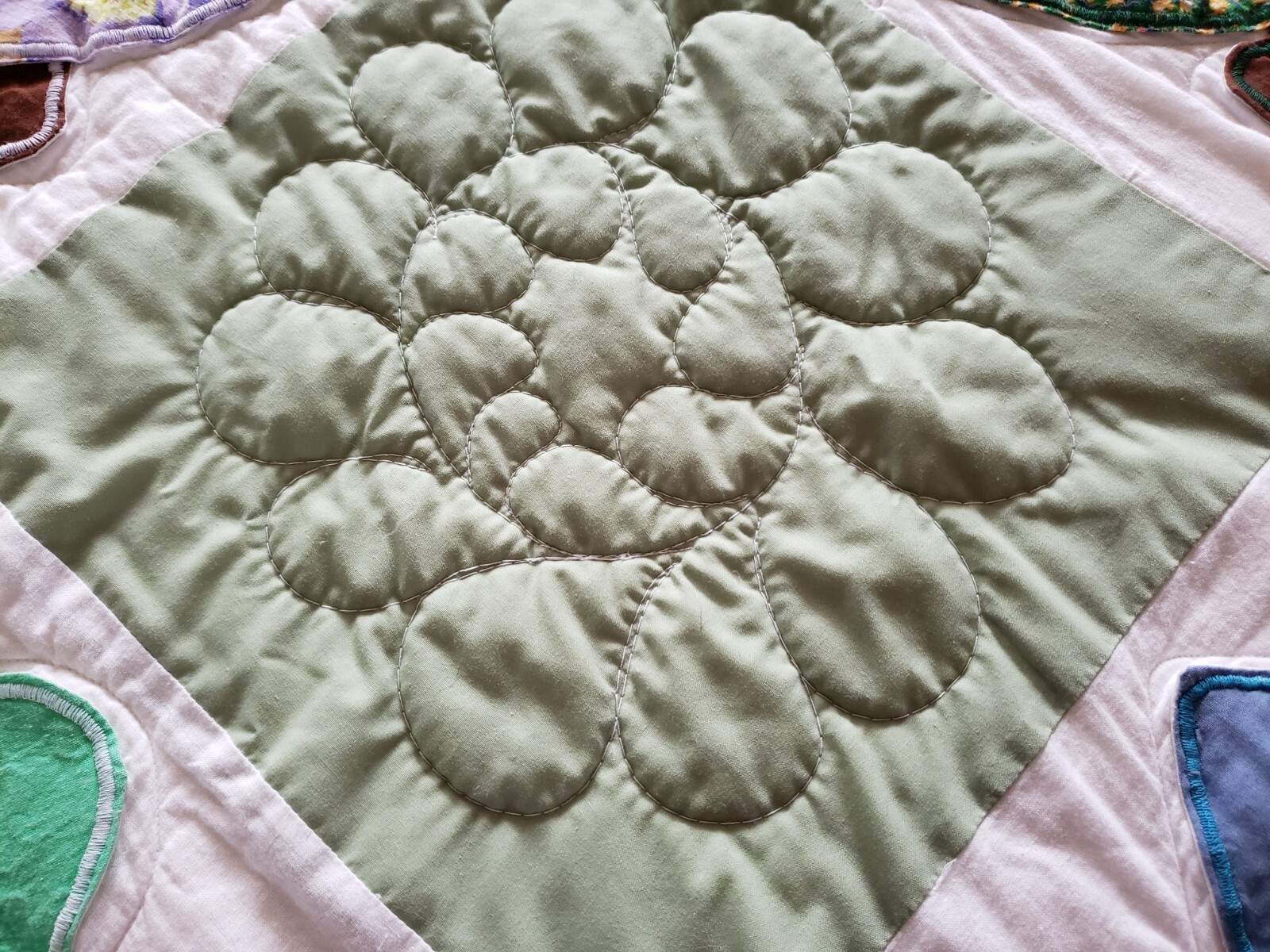 Vintage Sunbonnet Sue Quilt Never used 112