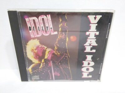 Billy Idol Vital Idol CD Chrysalis Greatest Hits White Wedding 80s Music