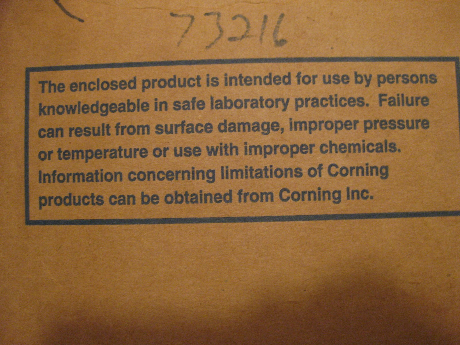 PYREX TEST TUBES 9800-20 CASE OF 72 TUBES W/ BEADED RIM NOS