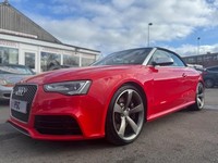 2013 Audi RS5 4.2 FSI V8 Cabriolet S Tronic quattro Euro 5 2dr CONVERTIBLE Petro