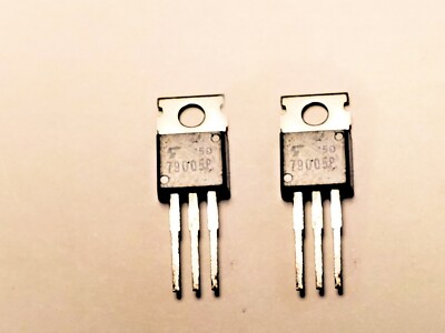TA79005P ''Original'' Toshiba 5V Negative Voltage Regualtor TO-220   2 pcs