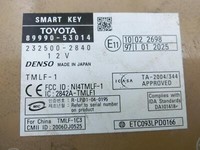Lexus IS II 220d 05-13 Steuergerät SG für Smart Key Lexus IS II 220d 05-13 30.04.2007 89990-53014 232500-2840 gebraucht Vorschau 2