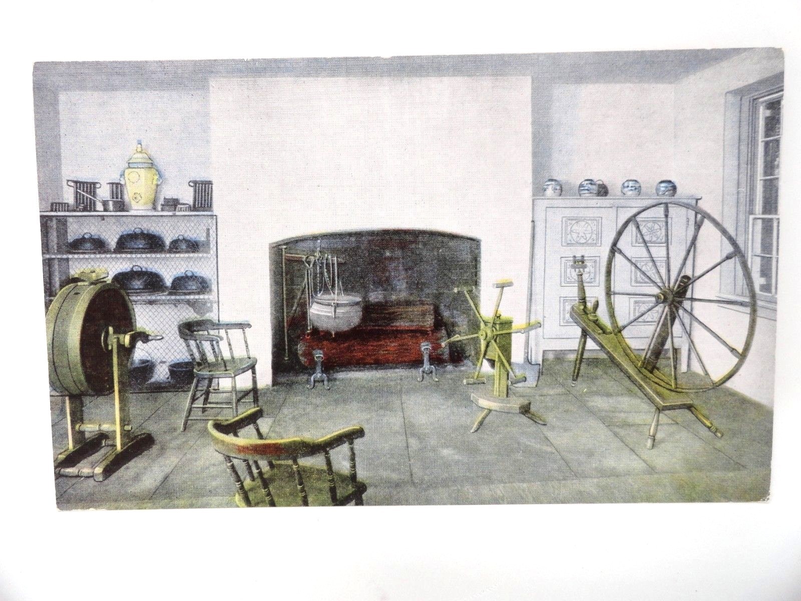 Vintage Tennesse Postcard - The Hermitage - Andrew Jackson                  B120