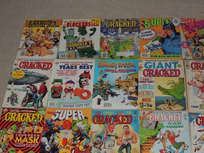 Lot of 38 Vintage Cracked Comedy  Magazines