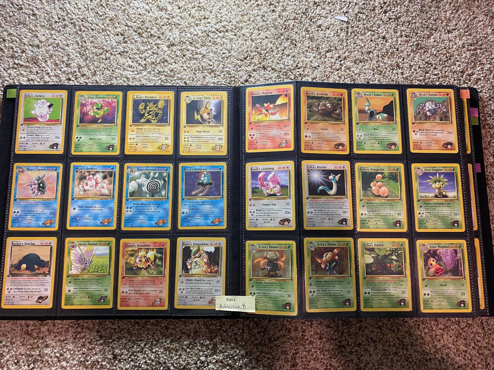 Pokémon Blast from Past: 90s Edition - 10 1st Edition Pokémon Cards + One Holo