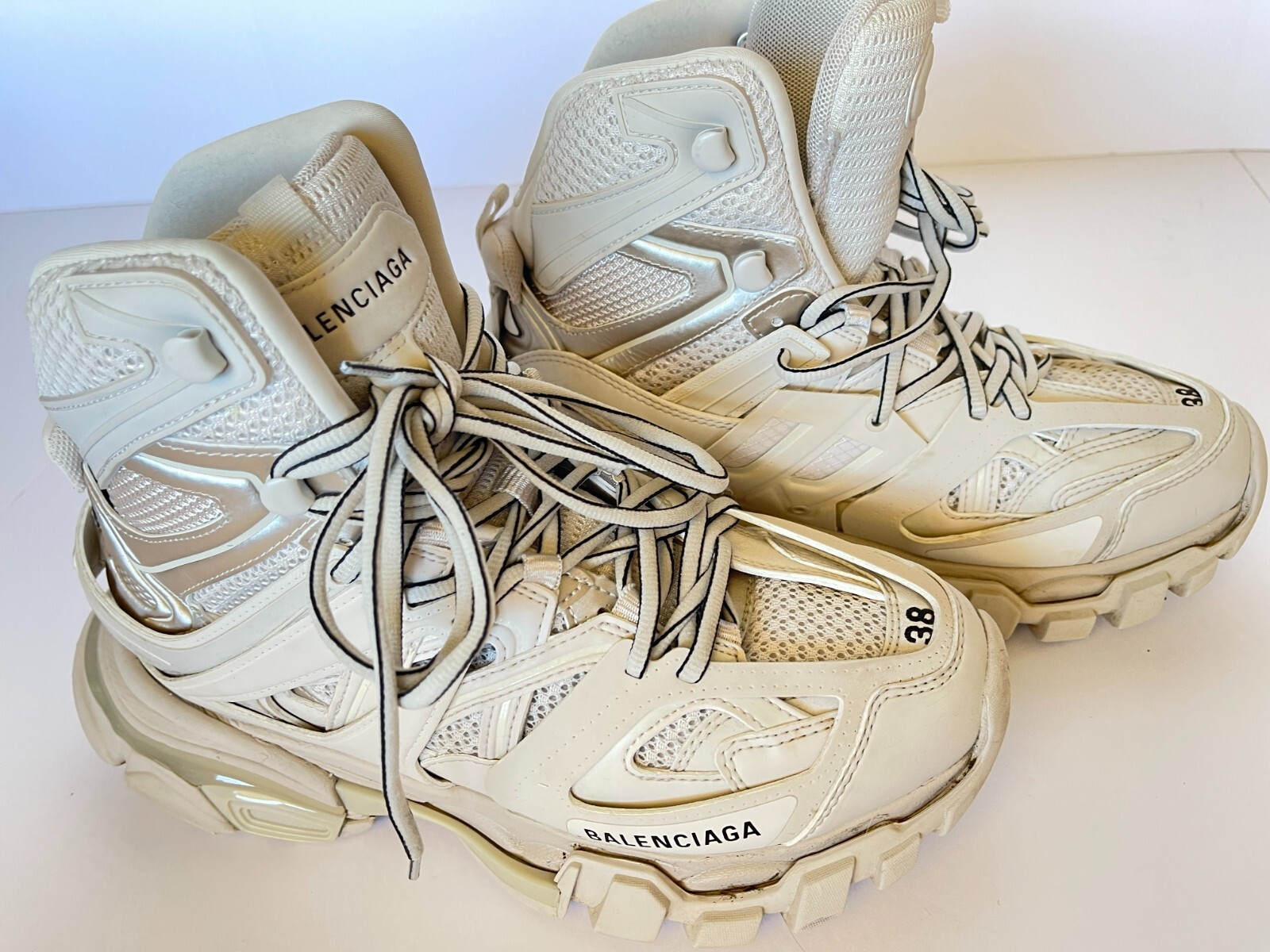 BALENCIAGA Track Hike Sneakers High Top US 8 / Eur 38 | eBay BALENCIAGA Track Hike Sneakers High Top US 8 / Eur 38 | eBay